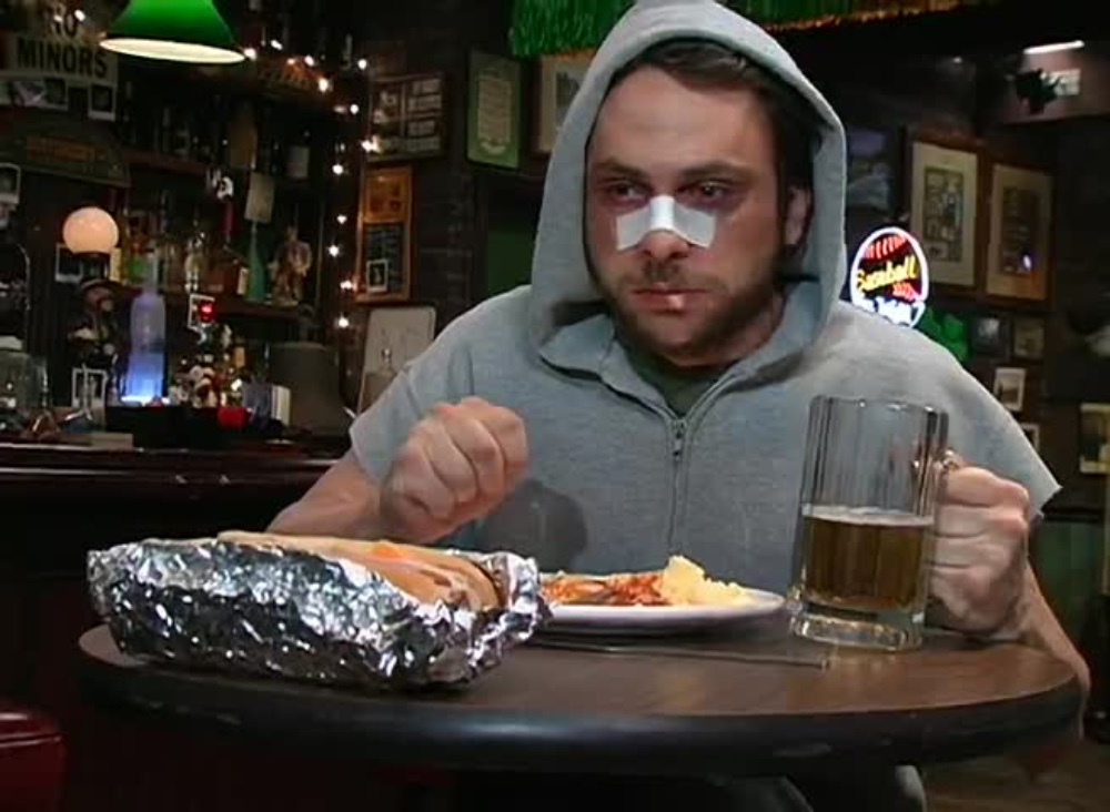 Charlie it makes me so angry always Sunny IASIP Blank Meme Template