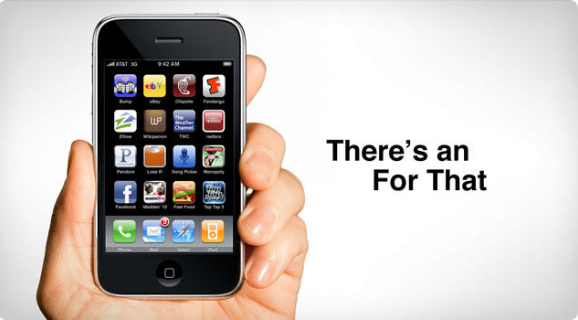 There's An App For That (with phone) Blank Meme Template