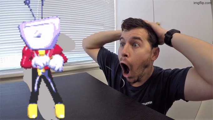 Man shocked at banana original | image tagged in man shocked at banana original | made w/ Imgflip meme maker