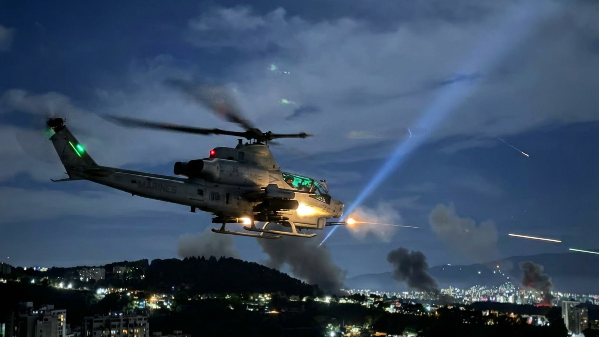 US Military invades Venezuela Blank Meme Template