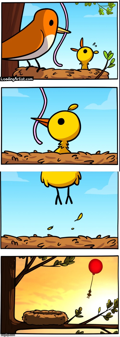 image tagged in they had us in the first half not gonna lie,comics,loadingartist,worms,birds,balloons | made w/ Imgflip meme maker