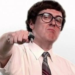 White and Nerdy Blank Meme Template