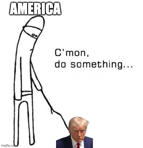 Do something | AMERICA | image tagged in cmon do something | made w/ Imgflip meme maker