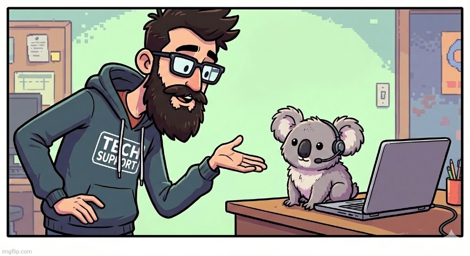 Koala bear with me... | image tagged in koala bear with me | made w/ Imgflip meme maker