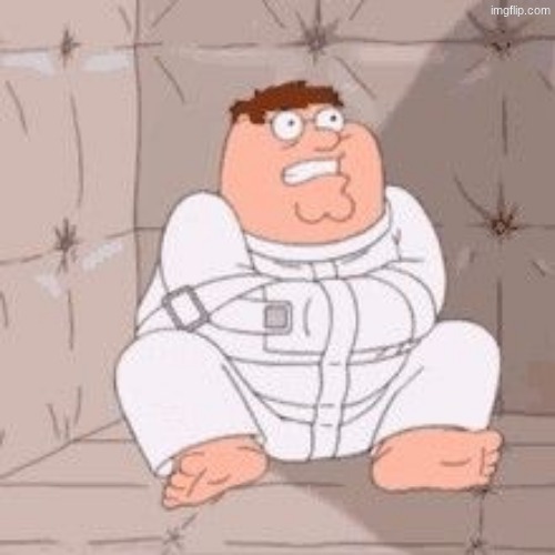 street rat | image tagged in peter griffin in a padded cell | made w/ Imgflip meme maker