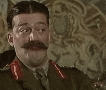 general Melchett Blank Meme Template