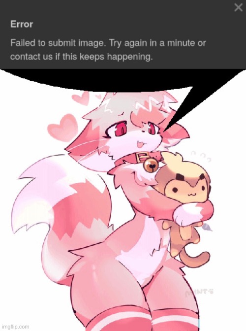 image tagged in femboy furry speech bubble | made w/ Imgflip meme maker