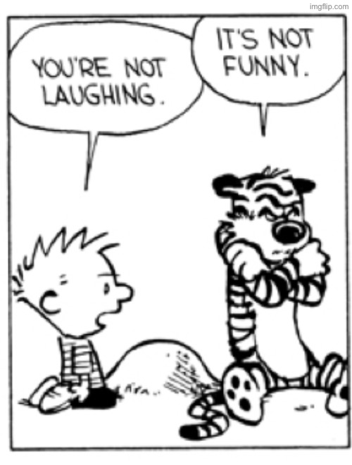 You're not laughing | image tagged in you're not laughing | made w/ Imgflip meme maker