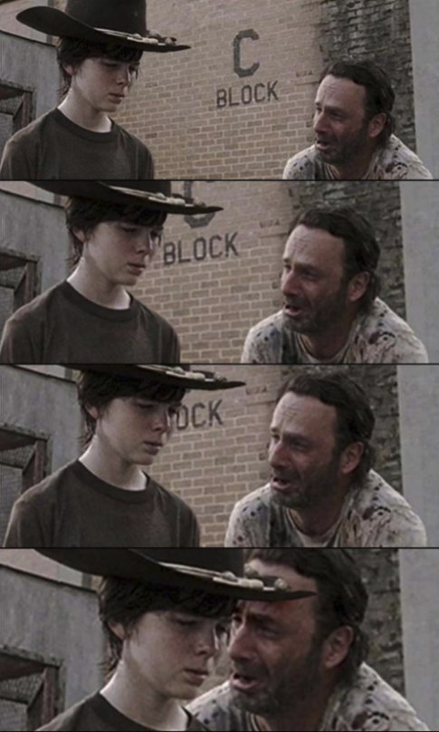 CORAL Walking Dead Blank Meme Template