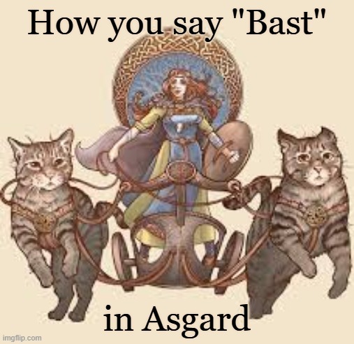How you say "Bast" in Asgard | made w/ Imgflip meme maker