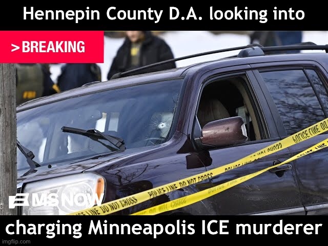 https://m.youtube.com/watch?v=AGWnZOQq0MU | Hennepin County D.A. looking into; charging Minneapolis ICE murderer | image tagged in ice murderer | made w/ Imgflip meme maker