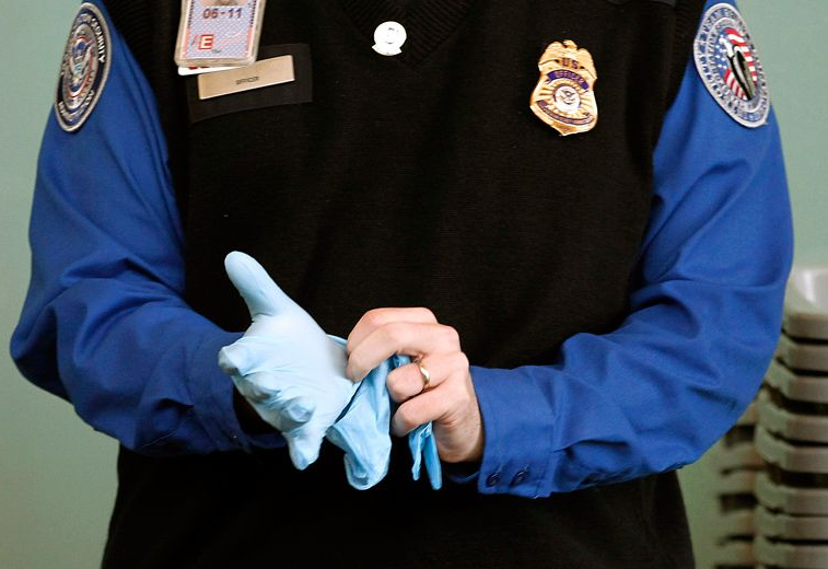 TSA search Blank Meme Template