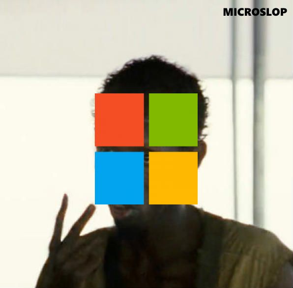 Microslop Blank Meme Template