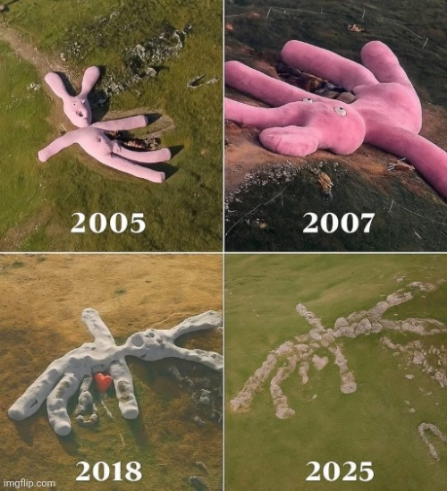 The Giant Pink Bunny disintegrates.mp3 | made w/ Imgflip meme maker