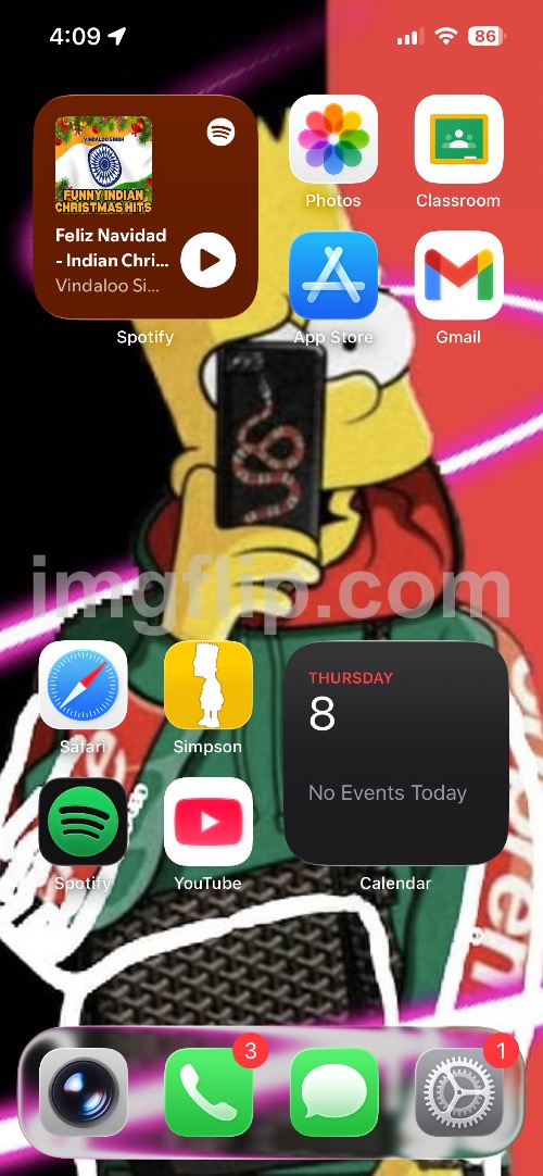 yall fuck with my wallpaper | made w/ Imgflip meme maker