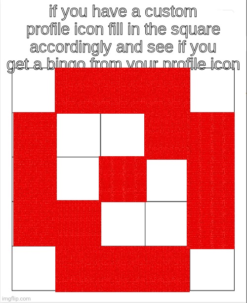 Why bro why | image tagged in profile icon bingo | made w/ Imgflip meme maker