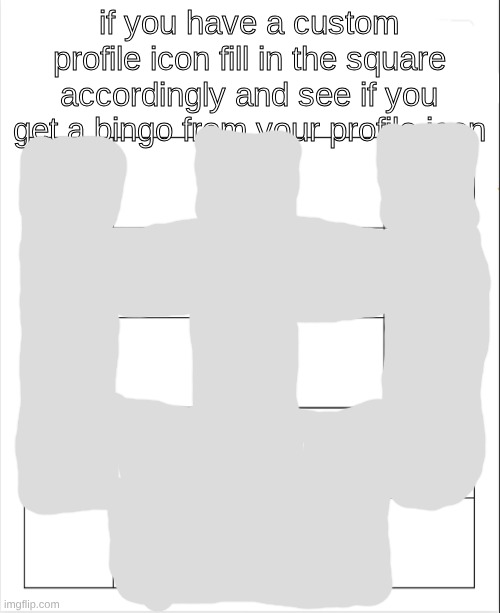 profile icon bingo | image tagged in profile icon bingo | made w/ Imgflip meme maker