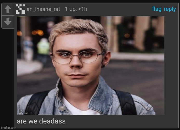 street_rat - Are we deadass | image tagged in street_rat - are we deadass | made w/ Imgflip meme maker