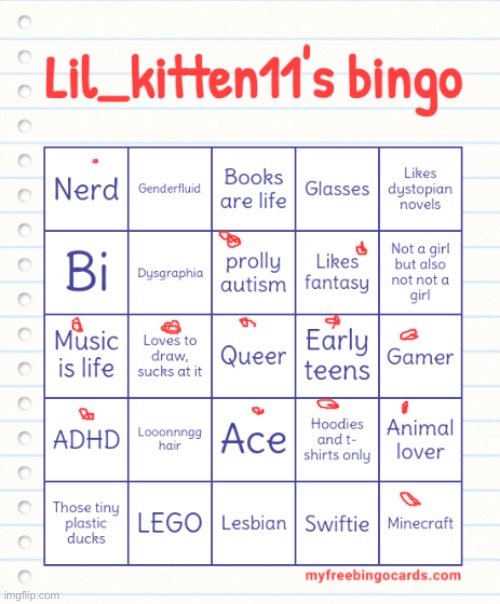 Image Title | image tagged in lil_kitten11's bingo | made w/ Imgflip meme maker