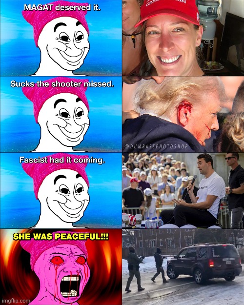 hats off to you | image tagged in triggered liberal,liberal hypocrisy,political meme | made w/ Imgflip meme maker