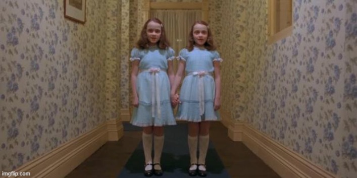 2026 roblox chat update | image tagged in shining twins | made w/ Imgflip meme maker