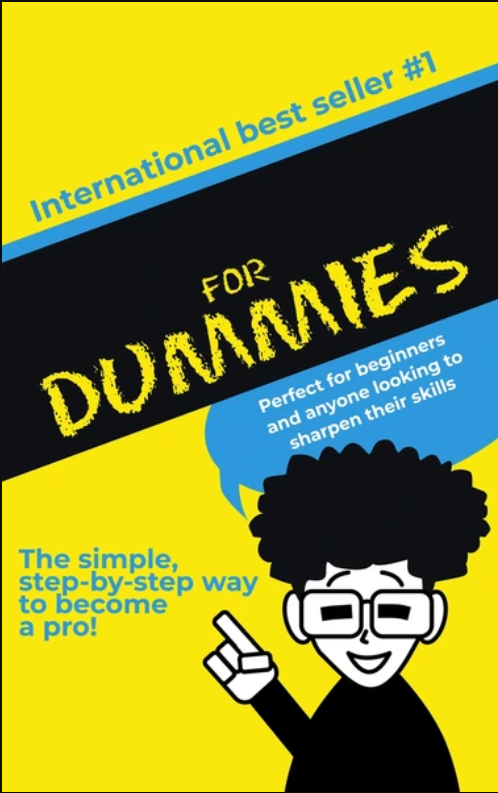 DUMMIE BOOKS Blank Meme Template