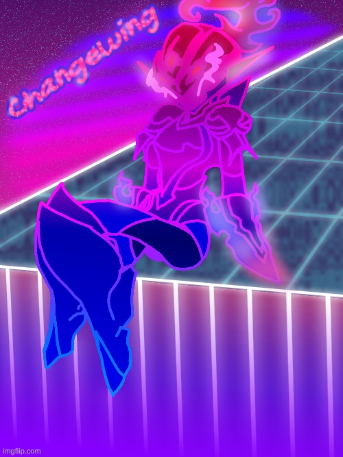 neon lil gayboy | made w/ Imgflip meme maker