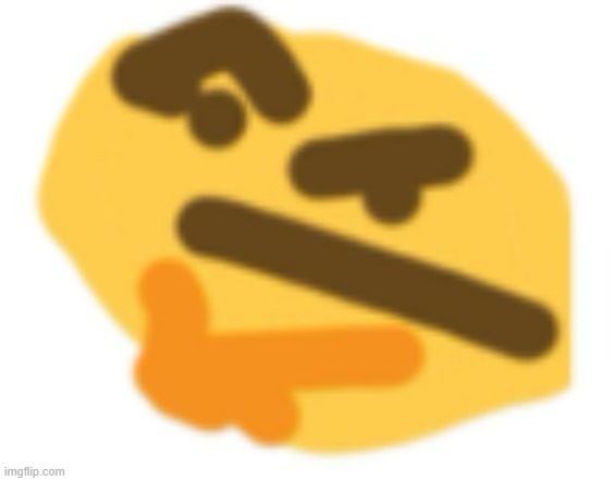 chaotic evil wondering emoji | image tagged in chaotic evil wondering emoji | made w/ Imgflip meme maker