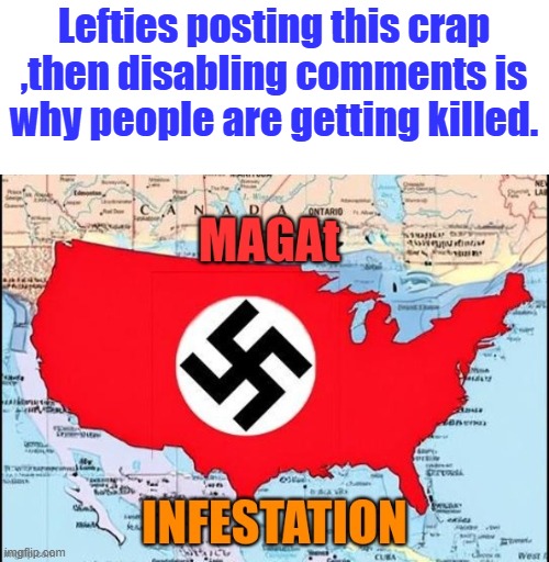 If they want to call it murder then MEMEs like this are accessory to murder. Designed to cause murder. | Lefties posting this crap ,then disabling comments is why people are getting killed. | made w/ Imgflip meme maker