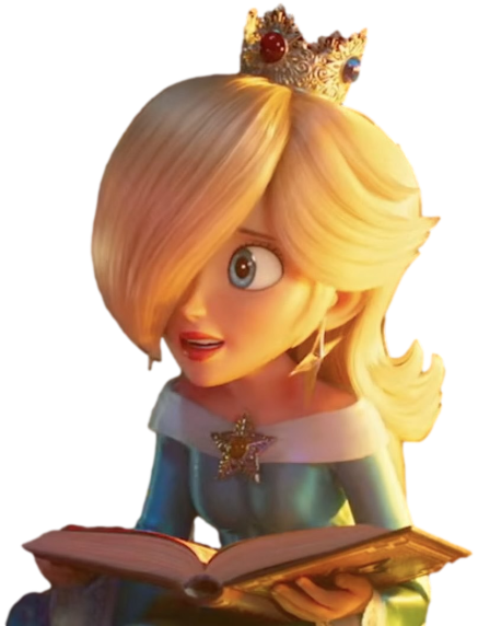 rosalina reading Blank Meme Template