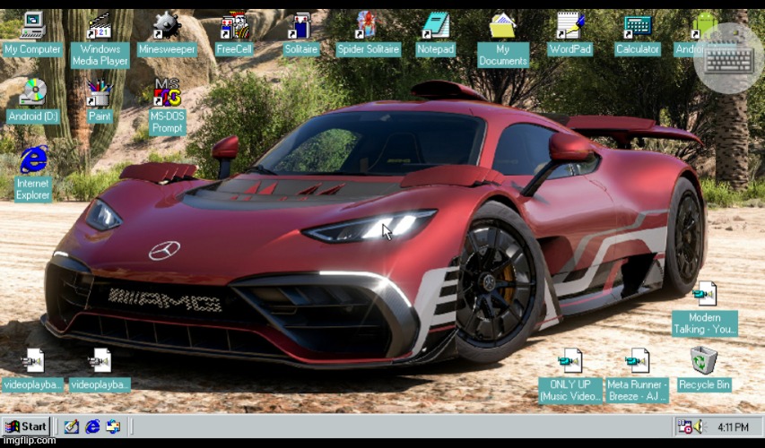 Rate My Desktop Windows 98 | image tagged in nostalgia,windows 98,desktop,msmg | made w/ Imgflip meme maker