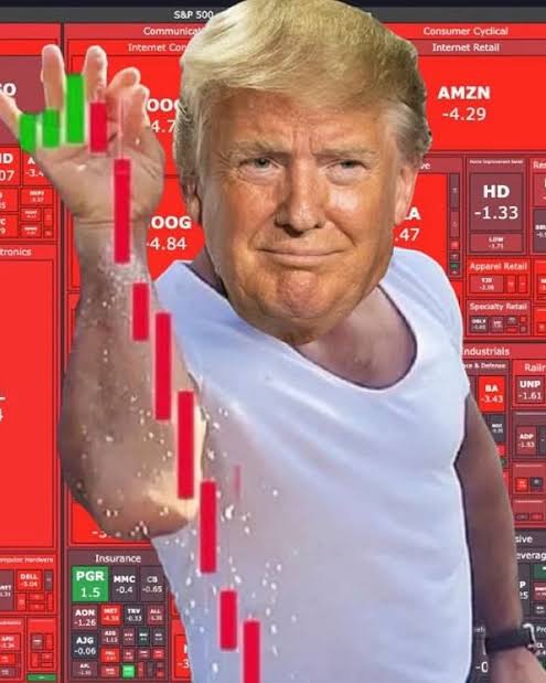 Brace for the stock market Blank Meme Template