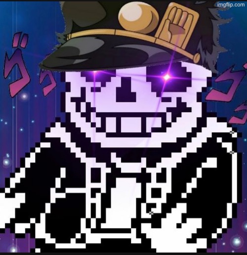 sans upgraded himself | made w/ Imgflip meme maker