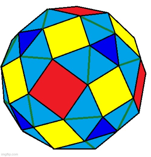 snub rhombicuboctahedron | image tagged in snub rhombicuboctahedron | made w/ Imgflip meme maker