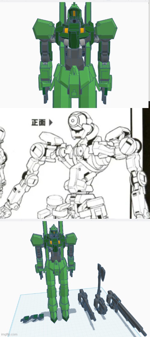 gundam ibo graze is complete! | made w/ Imgflip meme maker