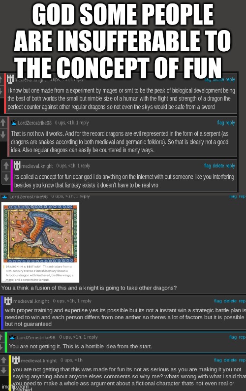 its not that tuff twintato chip | GOD SOME PEOPLE ARE INSUFFERABLE TO THE CONCEPT OF FUN | made w/ Imgflip meme maker