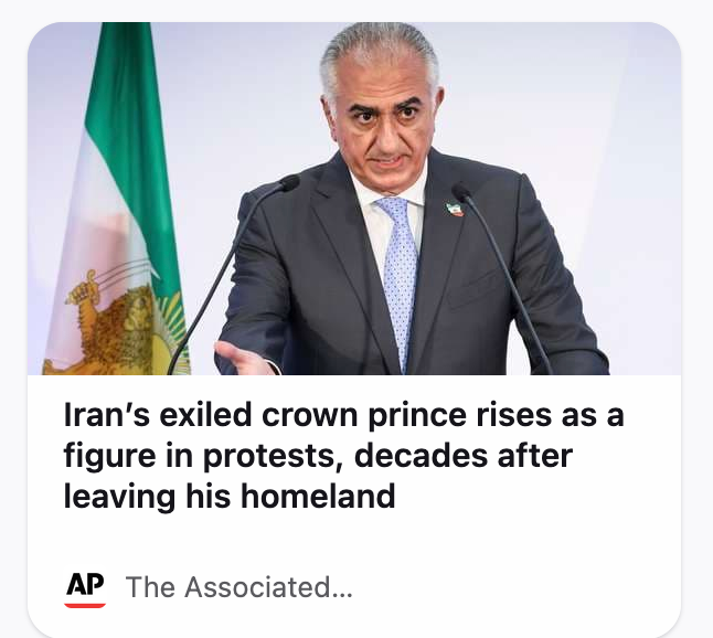 Regime-change propaganda (Iran) Blank Meme Template