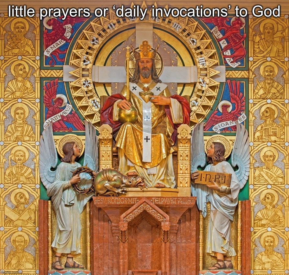 little prayers or ‘daily invocations’ to God | made w/ Imgflip meme maker