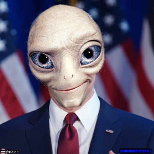 Paul alien politician | image tagged in paul alien politician | made w/ Imgflip meme maker