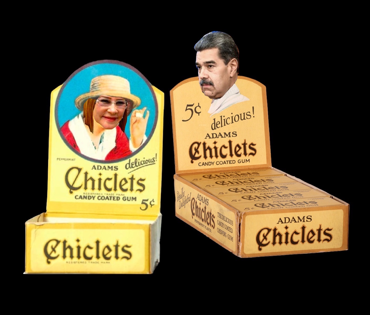 Mssg Frm Maduros' to Scheinbaum Blank Meme Template