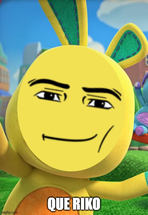que riko Blank Meme Template
