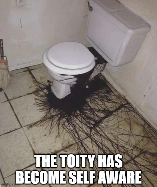 Cursed Toity | THE TOITY HAS BECOME SELF AWARE | image tagged in cursed image | made w/ Imgflip meme maker