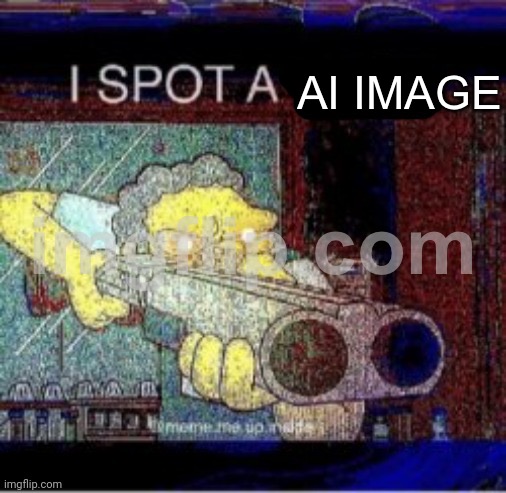 I spot a X | AI IMAGE | image tagged in i spot a x | made w/ Imgflip meme maker