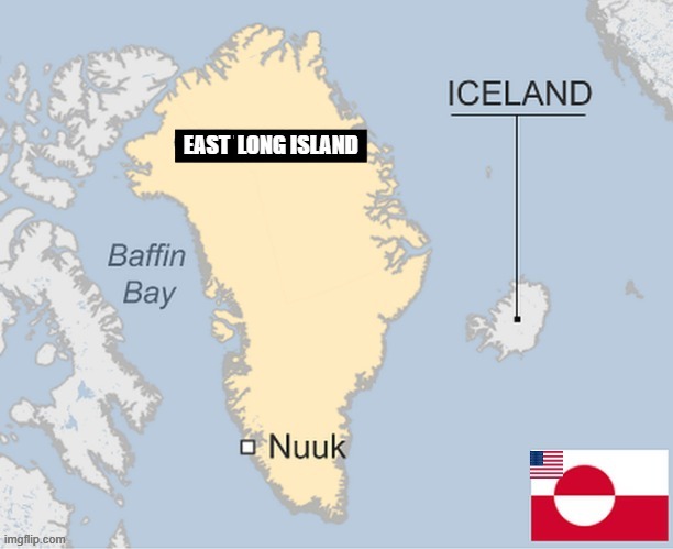 greenland | EAST | image tagged in trump,greenland | made w/ Imgflip meme maker