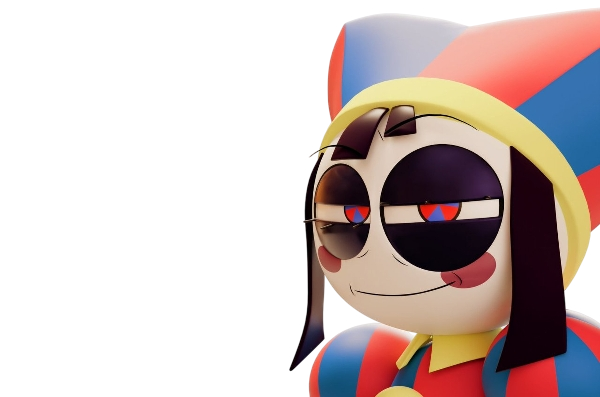 Pomni Sus Smile by MicroGaming?? Blank Meme Template