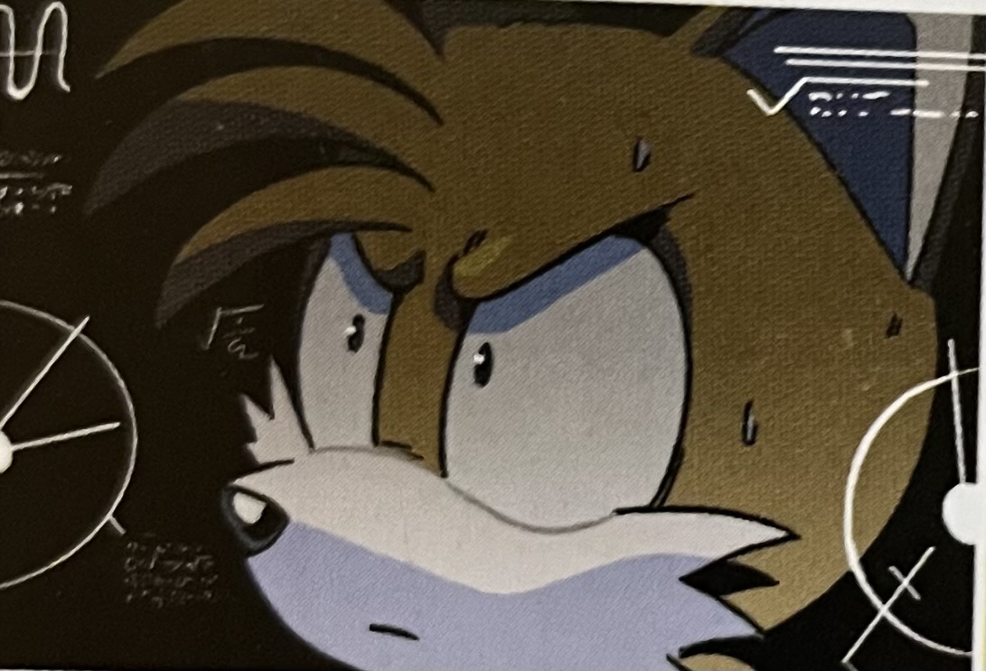 A VERY confusing Tails Blank Meme Template
