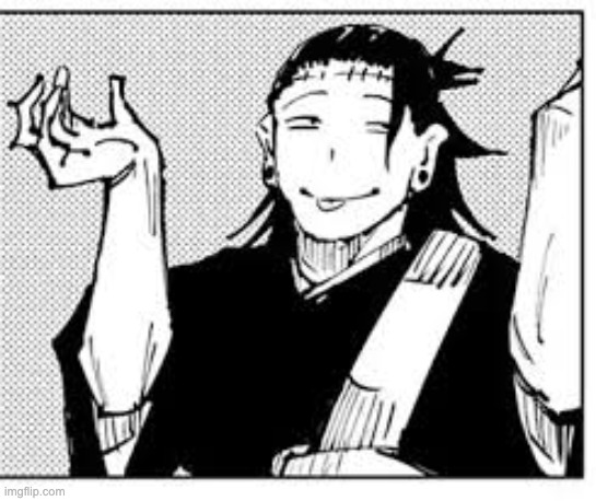 image tagged in geto shrug | made w/ Imgflip meme maker