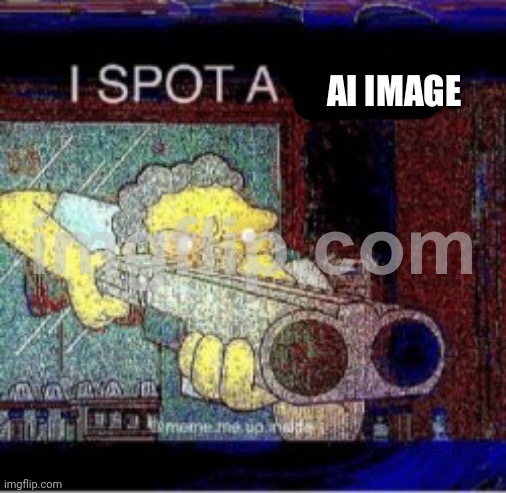 I spot a X | AI IMAGE | image tagged in i spot a x | made w/ Imgflip meme maker