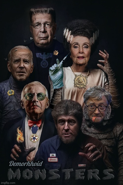 Demorhhoid Monsters Blank Meme Template