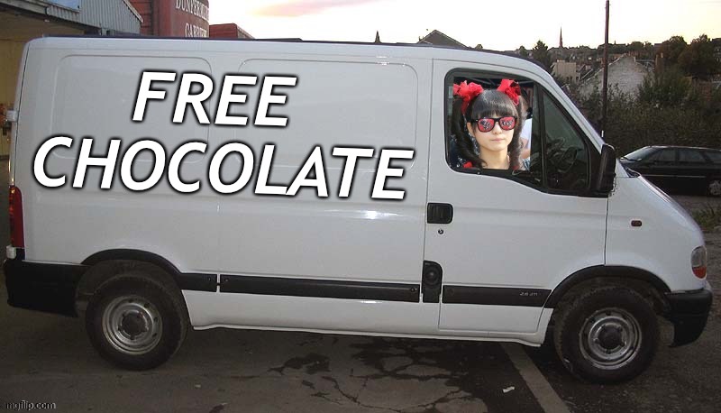 FREE 
CHOCOLATE | made w/ Imgflip meme maker